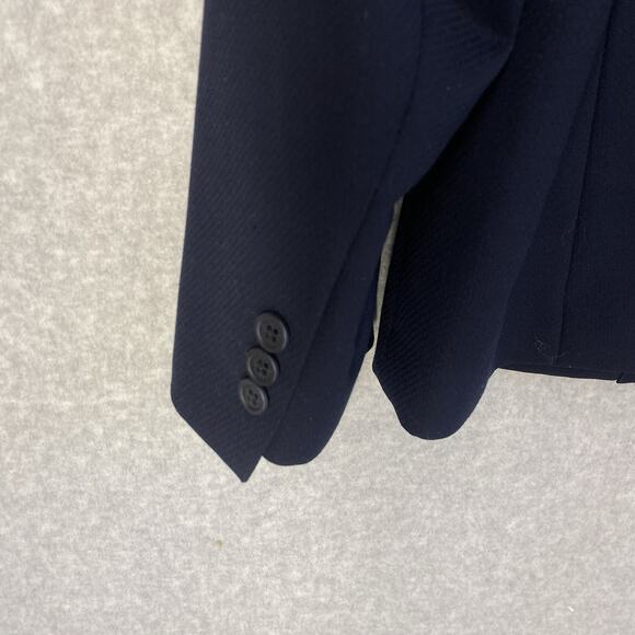 💙 Armani Exchange Mens 40 Navy Blazer New Poly Viscose Blend 💙 - Picture 7 of 12